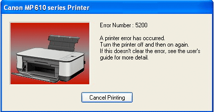 Canon mp610 printer manual